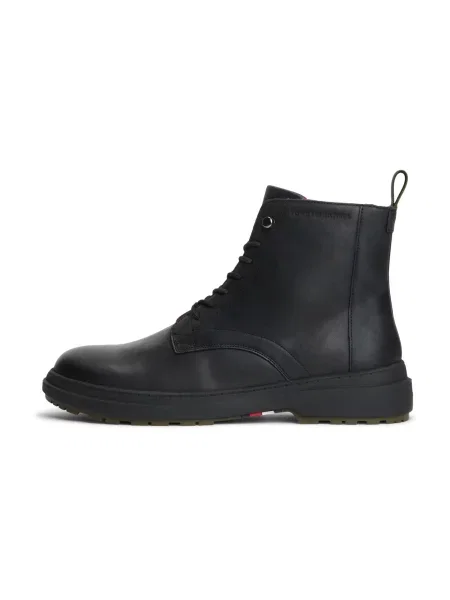 TOMMY HILFIGER Čizme sa vezicama crna