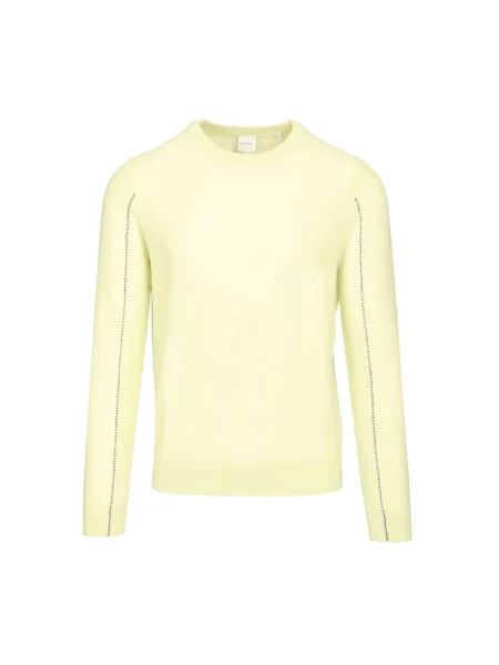 Sweter Paul Smith wełniany żółty