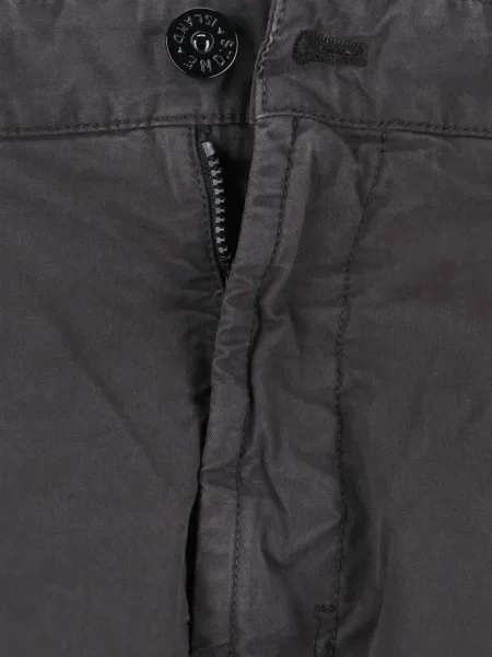 Pantaloni Stone Island cu strasuri gri