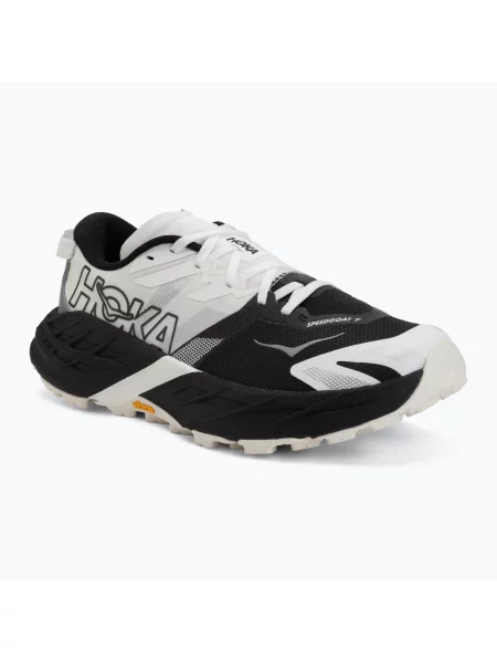 Férfi futócipő HOKA Speedgoat 7 Wide black/white Speedgoat 7 Wide fehér