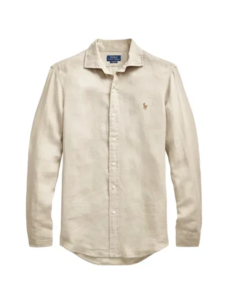 Matlasat tricou polo Polo Ralph Lauren cu decolteu rotund cu autograf roșu