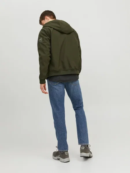 JACK & JONES Prehodna jakna jelka kaki