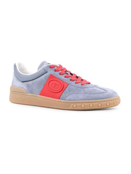 Sneakersy Valentino Garavani skórzane niebieskie