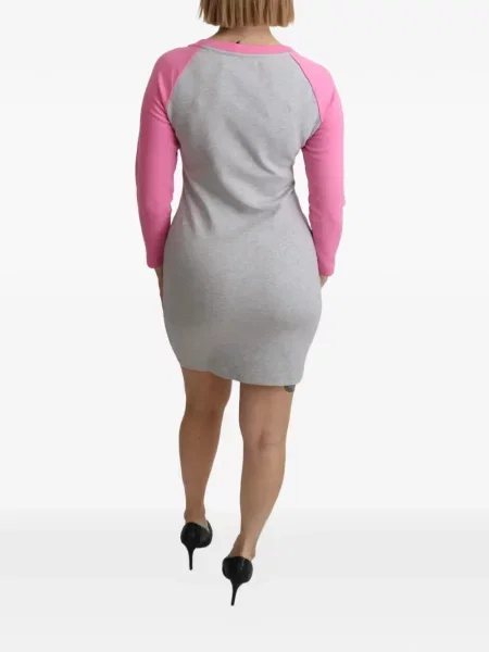 Rochie mini Moschino cu imagine gri