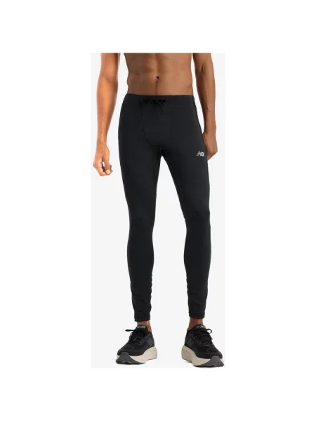 Legginsy długie New Balance Sleek Pocket czysty XS czarny