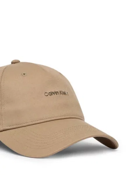 Calvin Klein Šiltovka Cotton Twill W/ Hw Cap béžová