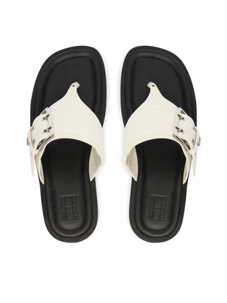 Žabky Tommy Jeans Tjw Buckle Sandal biela