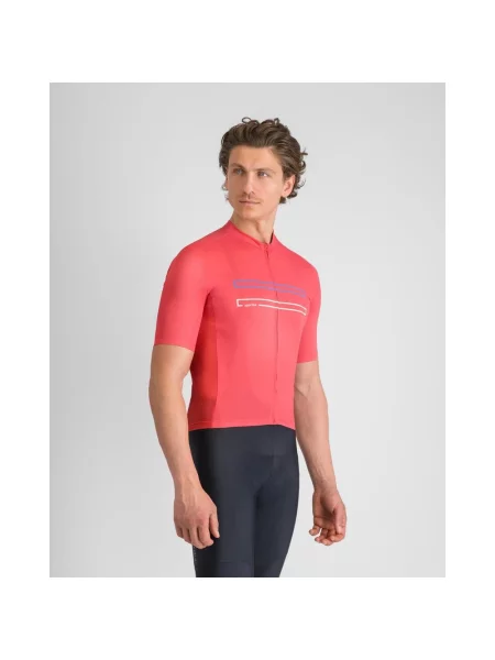 Koszulka rowerowa Sportful Starlight 2 krótki rękaw S czerwona
