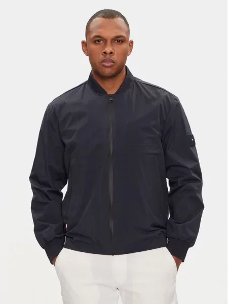 Bomber jakna Tommy Hilfiger modra