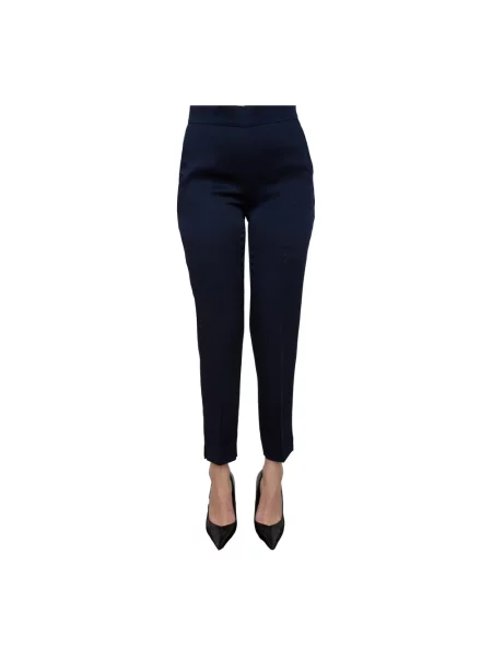 Spodnie Max Mara niebieskie
