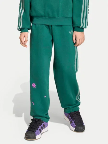 Adidas Παντελόνι φόρμας Minecraft πράσινο