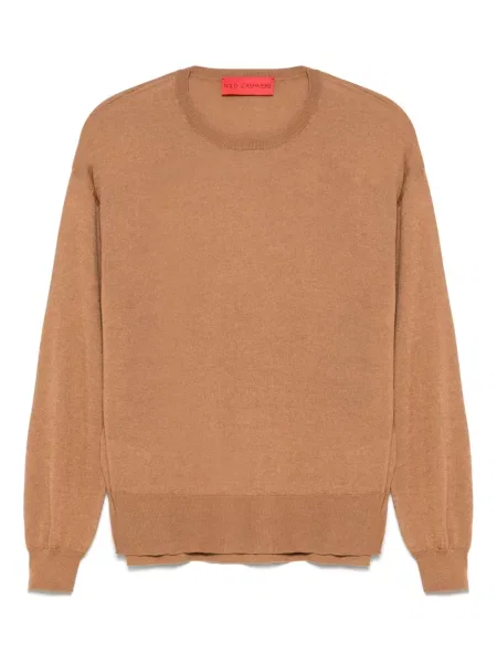 Top Wild Cashmere din cașmir maro