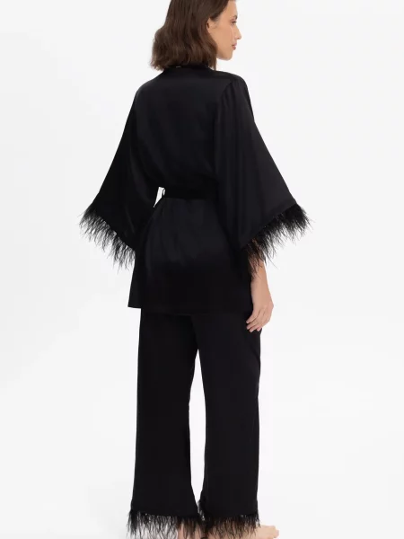 Шелковые брюки Marc&andre черные