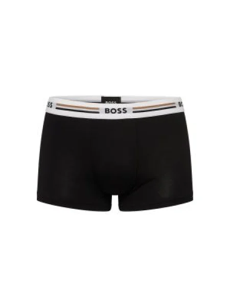 BOSS Black Boxeri Responsible maro deschis / negru / alb