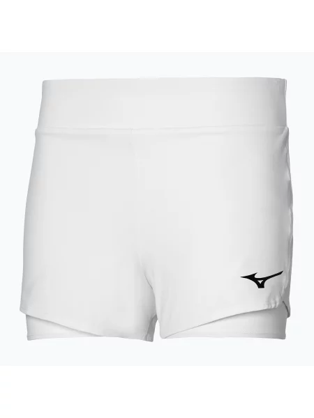 Tenisové šortky Mizuno Flex Short white bílé