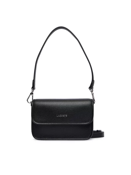 LACOSTE Torba za čez ramo Elegance' črna