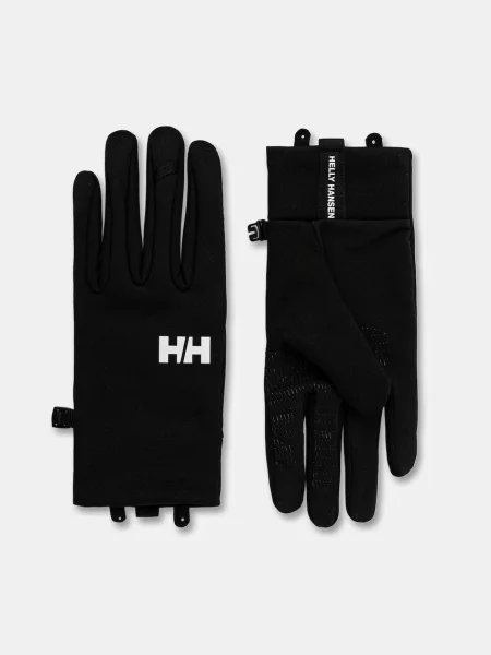 Rękawiczki trekkingowe Helly Hansen Hardface Fleece Touch black czarne