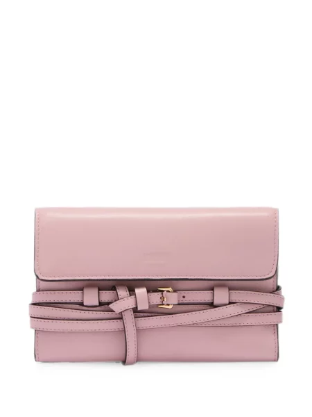Portofel Moschino din piele roz