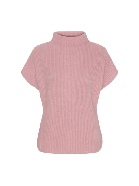 Sweter Btfcph z kaszmiru różowy