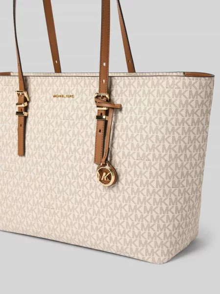 Torba shopper z detale z logo model QUINN' Michael Michael Kors