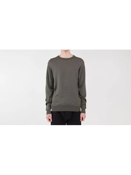 Makia Merino Knit M Mężczyźni Bluzy i bluzy z kapturem Makia Size: L szary