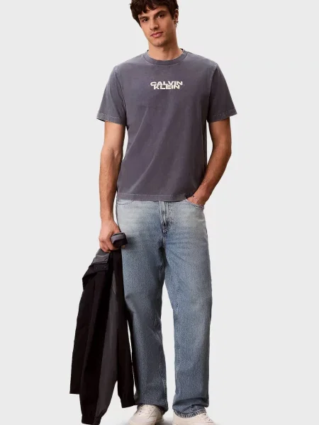 Футболка Calvin Klein Jeans синяя
