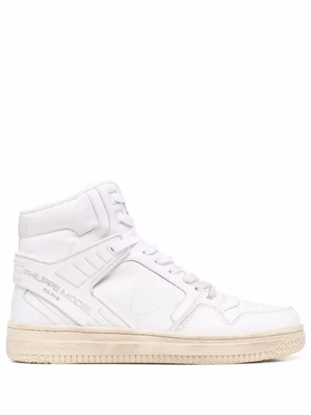 Sneakerși Philippe Model Paris din piele alb