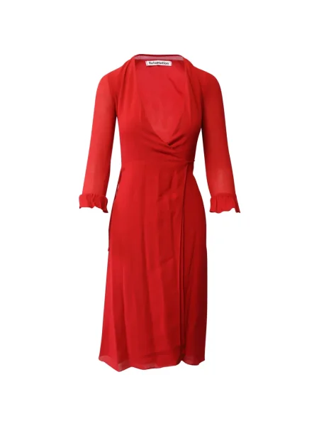 Rochie midi Reformation până la genunchi plic de costum roșu