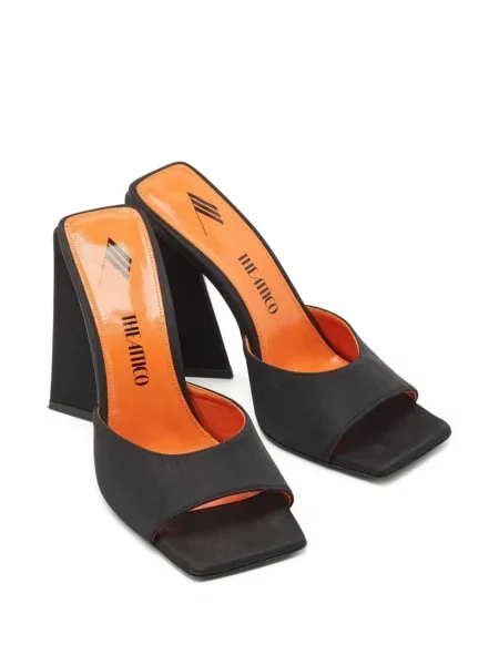 Sandale The Attico din satin negru