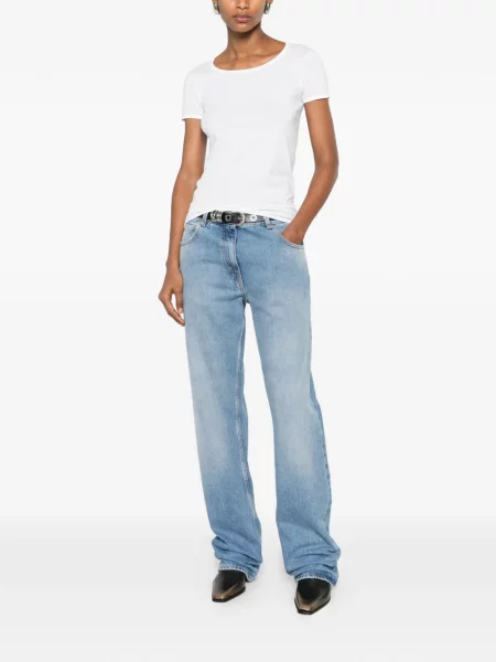 Scurt tricou Calvin Klein Collection alb