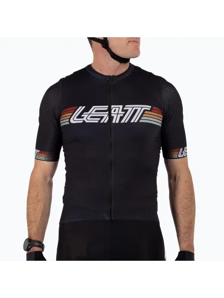 Tricou de ciclism pentru bărbați Leatt MTB Endurance black negru