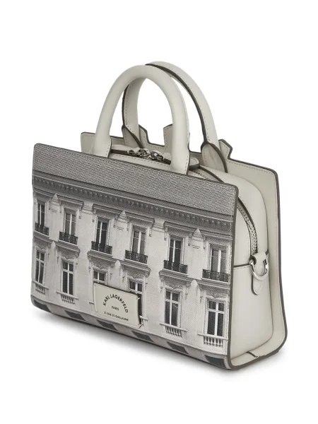 Geantă Karl Lagerfeld gri