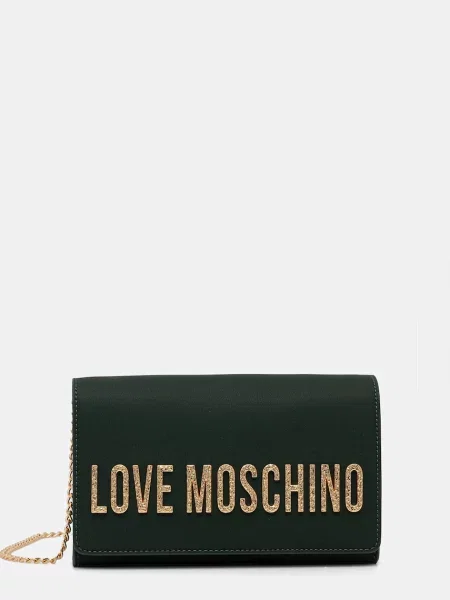 Чанта Love Moschino зелено