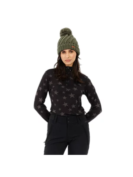 Polar zip Protest Vessy czarna