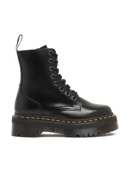 Botki Dr. Martens skórzane retro czarne