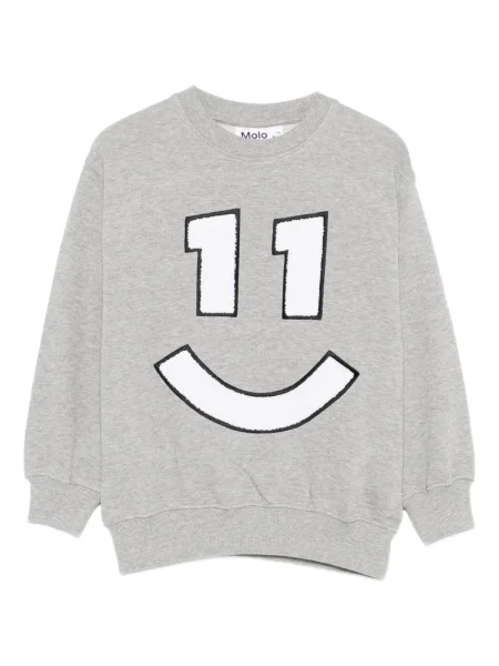 Sweter dziecięcy Molo szary