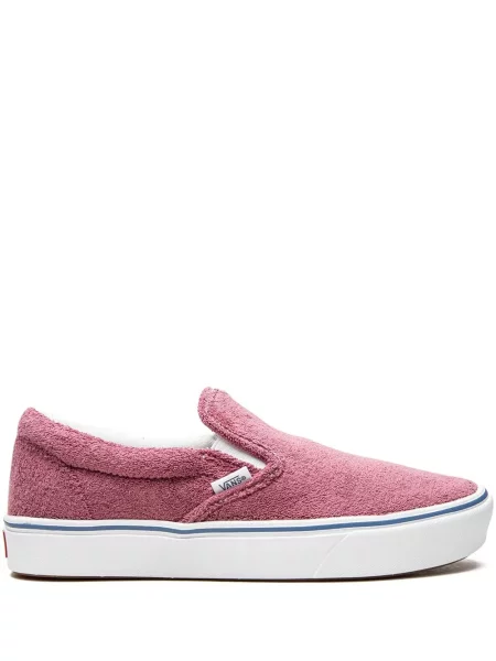 Chiloți Vans slip-on din material terry roz