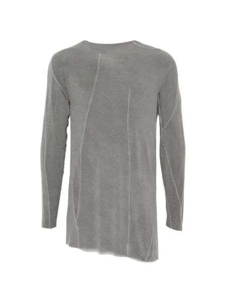 Lung tricou Leon Emanuel Blanck gri