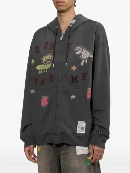 Bluza z kapturem dziecięca Maison Mihara Yasuhiro czarna