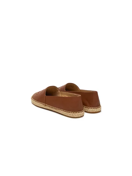 Espadrile LAUREN RALPH LAUREN Cameryn rjava