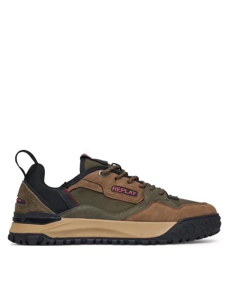 REPLAY Sportcipők Khaki