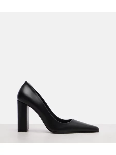 Pantofi cu toc Alaïa din piele negru