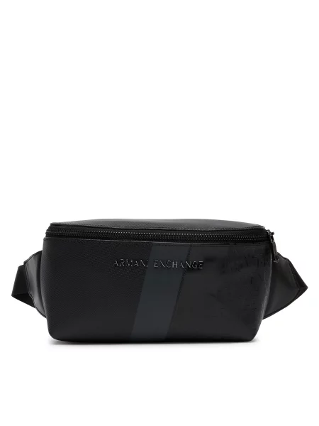 Τσαντάκι μέσης Armani Exchange μαύρο