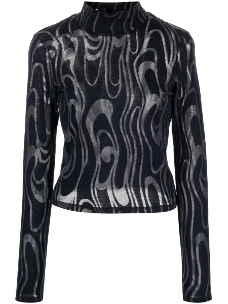 Długi golf golf Eckhaus Latta niebieski