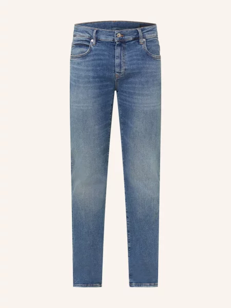 Allsaints Džíny Sid Skinny Straight Fit royal indigo