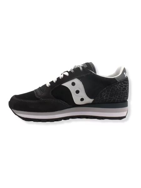Sneakersy Saucony skórzane czarne