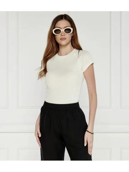 Samsøe Samsøe Tricou alb