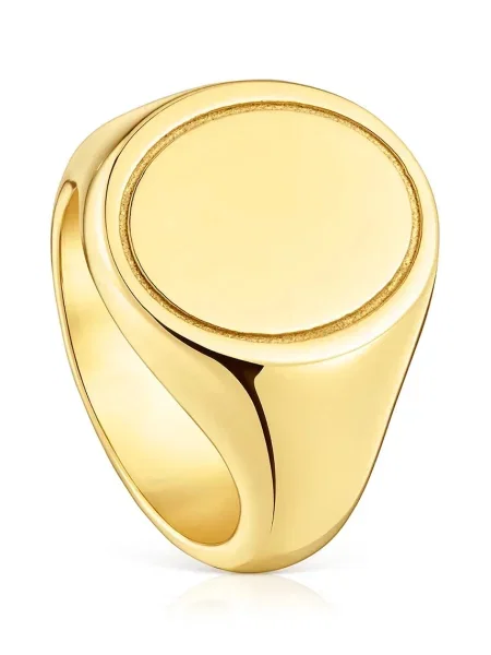 Pečatni prstan Tous zlata