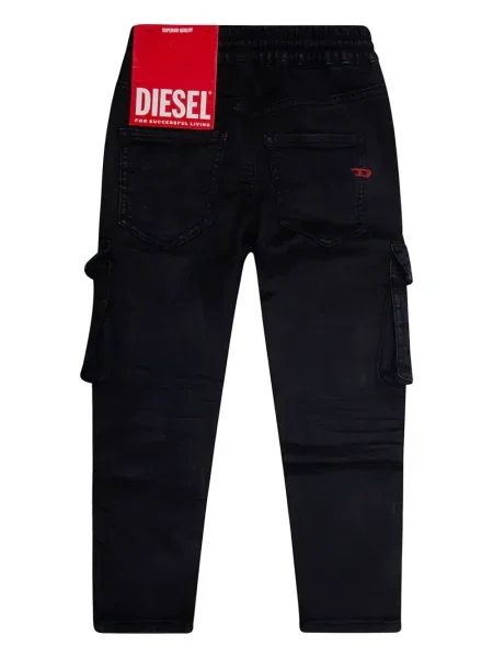 Jeansy dziecięce Diesel czarne
