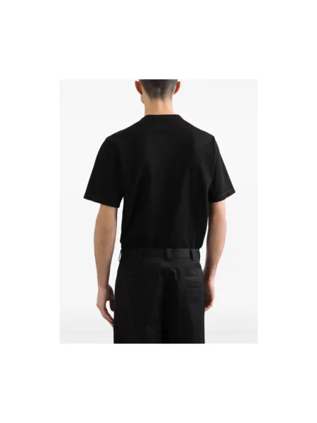 Dolce & Gabbana Koszulki Mężczyzna M Logo Plaque T-Shirt czarny